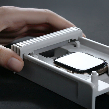 Apple Watch 10 46mm Amazingthing Radix Protective Parmak İzi Bırakmayan HD Ekran Koruyucu Film + Kolay Uygulama Aparatı