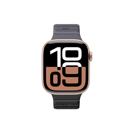 Apple Watch 10 46mm Amazingthing SilqLock Silikon Kordon Strap Kayış