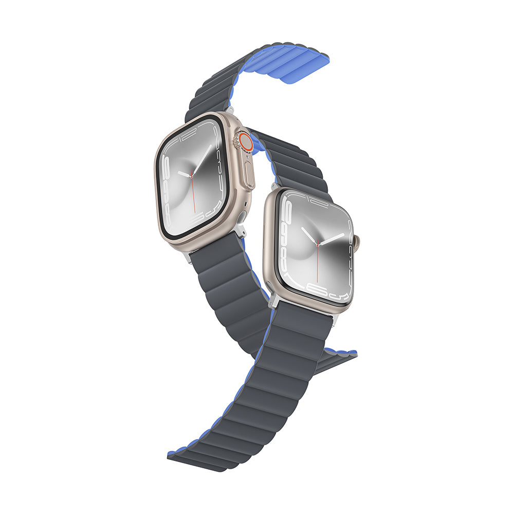 Apple Watch 10 46mm Amazingthing Smoothie Mag Magnetik Tak Çıkar Silikon Strap Kayış