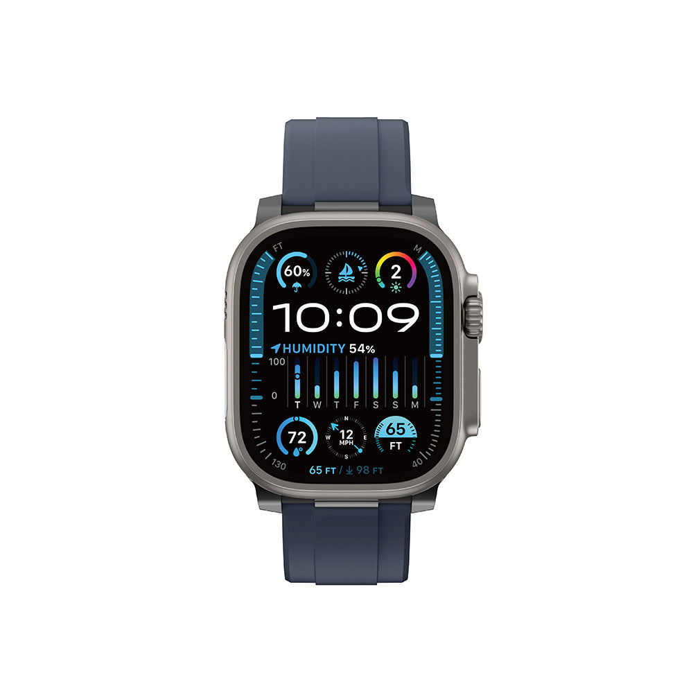 Apple Watch 10 46mm Amazingthing Titan Chrono Silikon Kordon