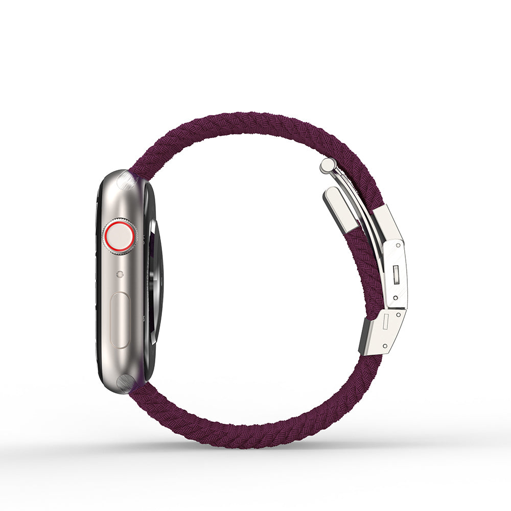 Apple Watch 10 46mm Amazingthing Titan Weave Örgü Sport Kordon