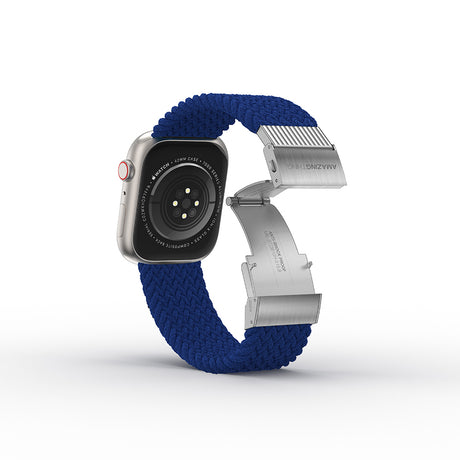 Apple Watch 10 46mm Amazingthing Titan Weave Örgü Sport Kordon