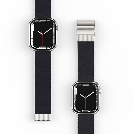 Apple Watch 10 46mm Amazingthing Titan Weave Örgü Sport Kordon