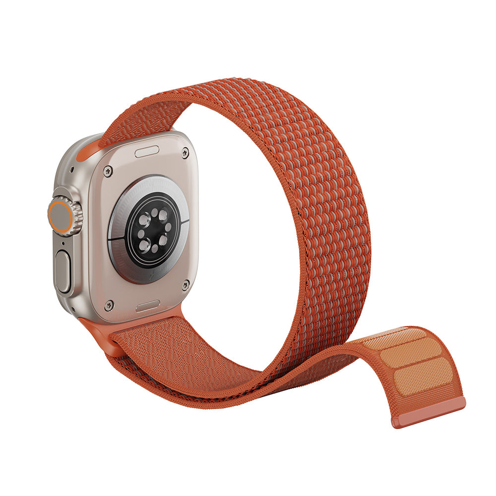 Apple Watch 10 46mm Kordon Wiwu WB501 CloudFlex Serisi Hasır Örgü Strap Kayış