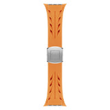 Apple Watch 10 46mm KRD-127 Metal Tokalı Silikon Kordon