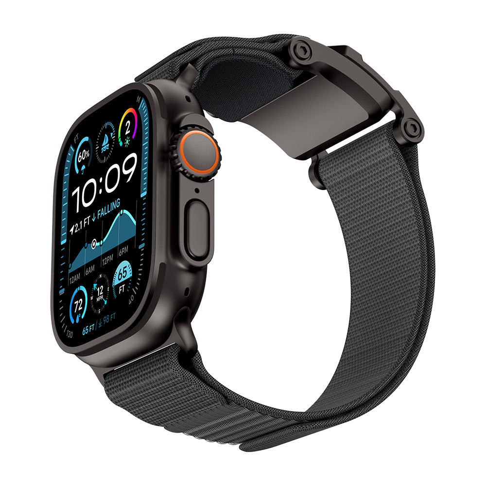 Apple Watch 10 46mm Mohseven iWatch Mecha Sport Hasır Kordon