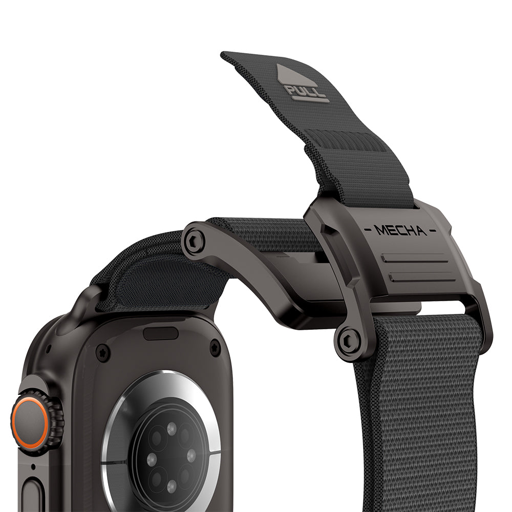 Apple Watch 10 46mm Mohseven iWatch Mecha Sport Hasır Kordon