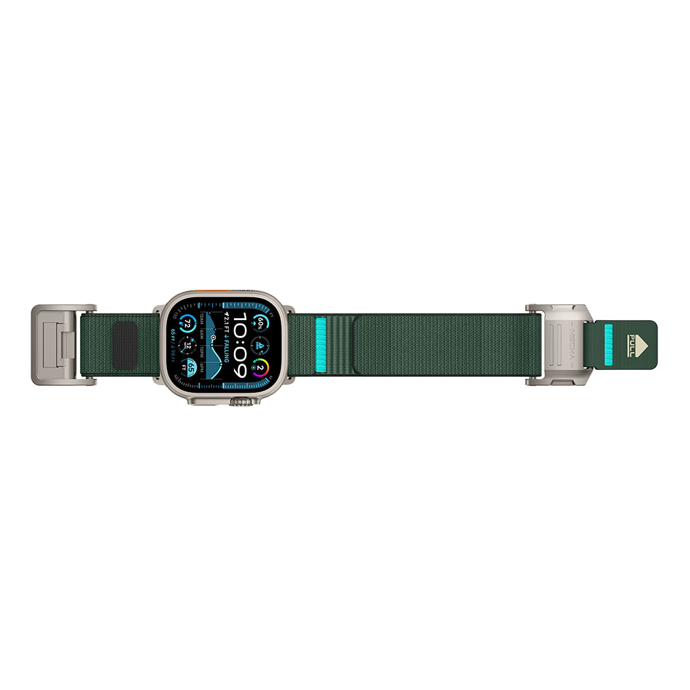 Apple Watch 10 46mm Mohseven iWatch Mecha Sport Hasır Kordon