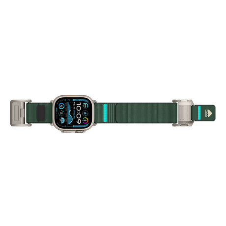 Apple Watch 10 46mm Mohseven iWatch Mecha Sport Hasır Kordon