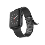 Apple Watch 10 46mm Raptic Classic Plus Serisi Magnetik Metal Hasır Kordon