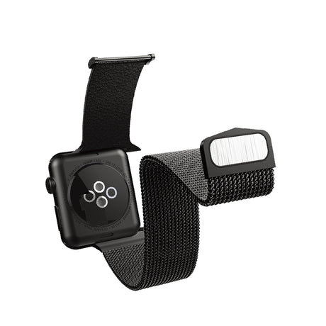 Apple Watch 10 46mm Raptic Hybrid Serisi Metal Hasır Kordon