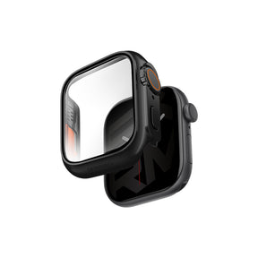 Apple Watch 10 46mm Skinarma Gado Pro Dijital Taç Korumalı Kasa ve Ekran Koruyucu