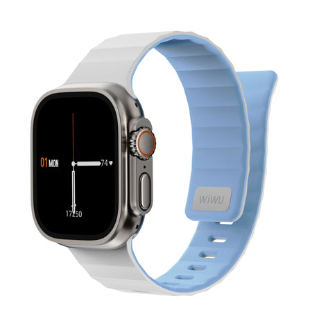 Apple Watch 10 46mm Wiwu Mag Secur Serisi Silikon Kordon