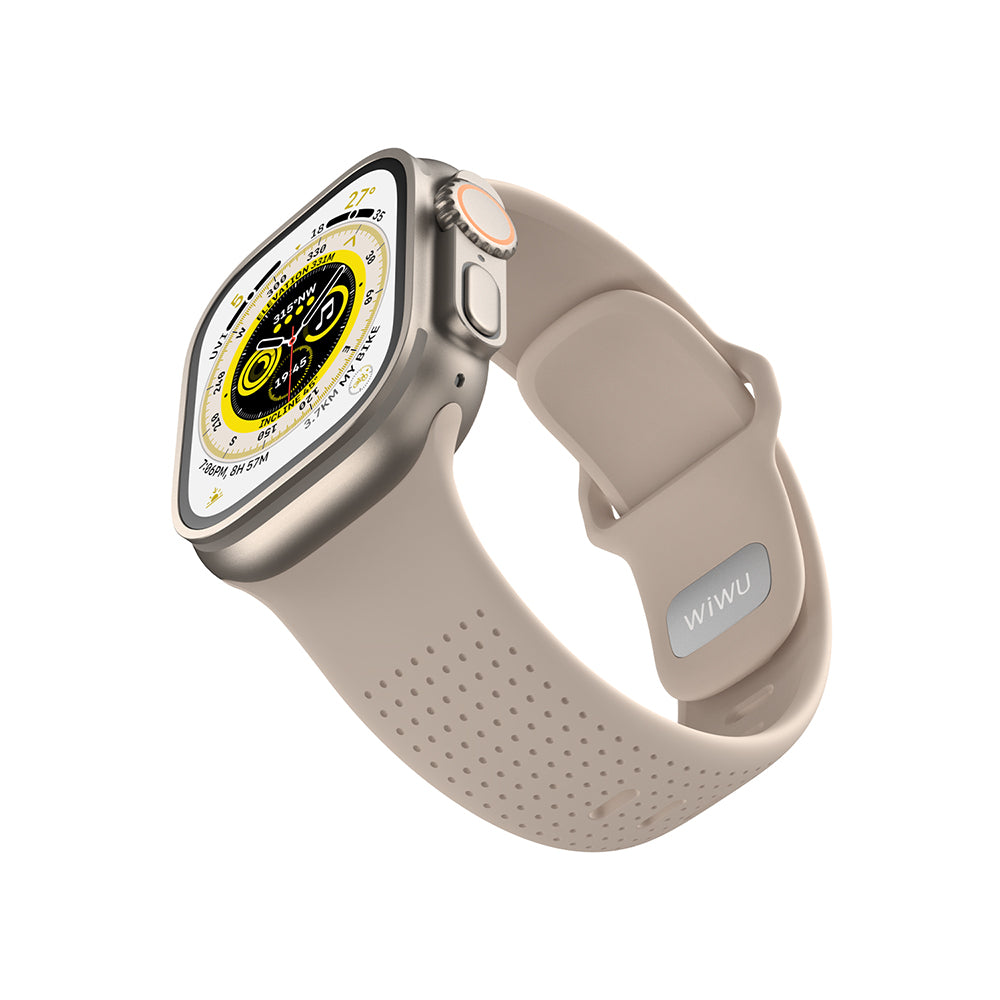 Apple Watch 10 46mm Wiwu Wi-WB0201 Comf Secur Serisi Silikon Kordon