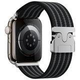 Apple Watch 10 46mm Zore KRD-133 Naylon Kumaş Hasır Örgülü Kordon