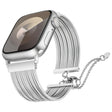 Apple Watch 10 46mm Zore KRD-137 Metal Hasır Kordon