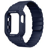 Apple Watch 10 46mm Zore KRD-142 Airbag Tasarımlı Kasa Koruyuculu Silikon Kordon