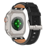 Apple Watch 10 46mm Zore KRD-153 Kot Kumaş Tasarımlı Kordon
