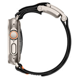 Apple Watch 10 46mm Zore KRD-154 Naylon Kumaş Hasır Örgülü Kordon