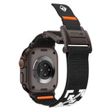 Apple Watch 10 46mm Zore KRD-154 Naylon Kumaş Hasır Örgülü Kordon