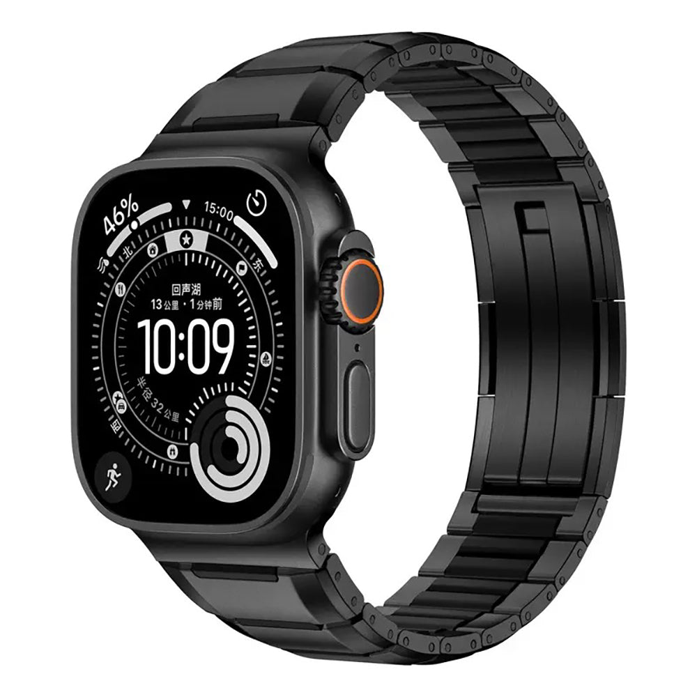 Apple Watch 10 46mm Zore KRD-155 Metal Silikon Kordon