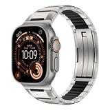 Apple Watch 10 46mm Zore KRD-155 Metal Silikon Kordon