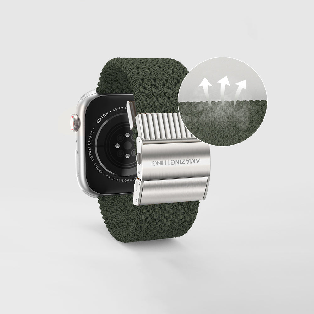 Apple Watch 38mm Amazingthing Titan Weave 2 Sport Örgü Kordon