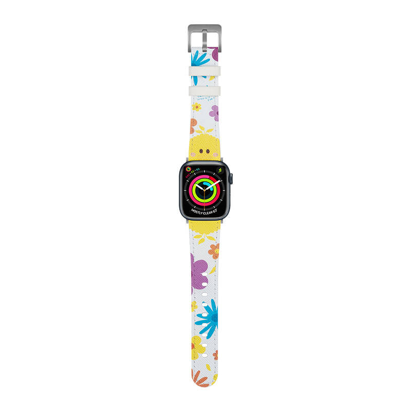 Apple Watch 38mm Casebang Sesame Street Serisi Deri Saat Kordon