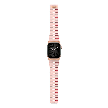Apple Watch 38mm Skinarma Gemini Serisi TPU Magnetik Silikon Kordon