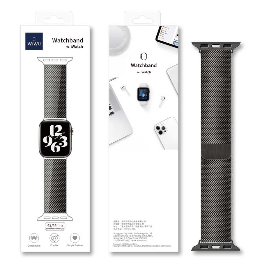 Apple Watch 38mm Wiwu Minalo Metal Kordon