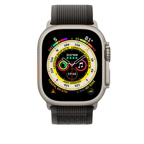Apple Watch 38mm Wiwu Trail Loop Naylon Örgü İşlemeli Hasır Kordon Strap Kayış