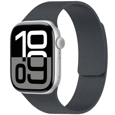 Apple Watch 38mm Zore KRD-136 Kabartma Desenli Silikon Kordon