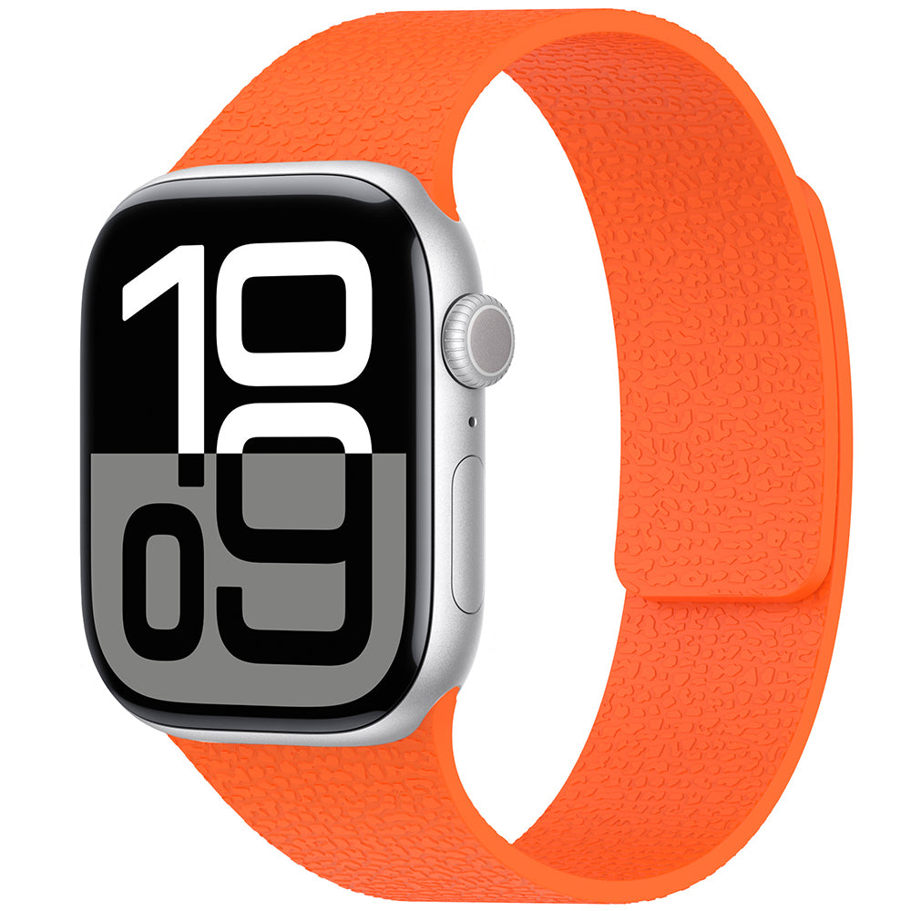 Apple Watch 38mm Zore KRD-136 Kabartma Desenli Silikon Kordon