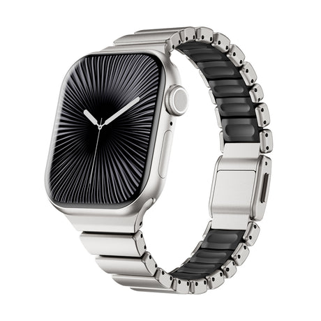 Apple Watch 38mm Zore KRD-149 Metal Silikon Kordon