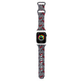 Apple Watch 41mm Hello Kitty Orjinal Lisanslı Fiyonklar & Çizgiler Silikon Kordon