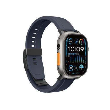 Apple Watch 42mm Amazingthing Titan Chrono Silikon Kordon