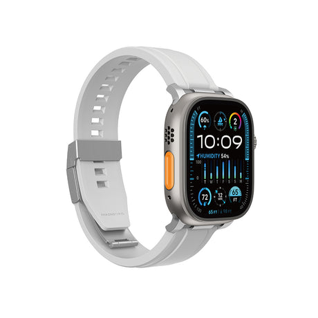 Apple Watch 42mm Amazingthing Titan Chrono Silikon Kordon