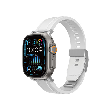 Apple Watch 42mm Amazingthing Titan Chrono Silikon Kordon