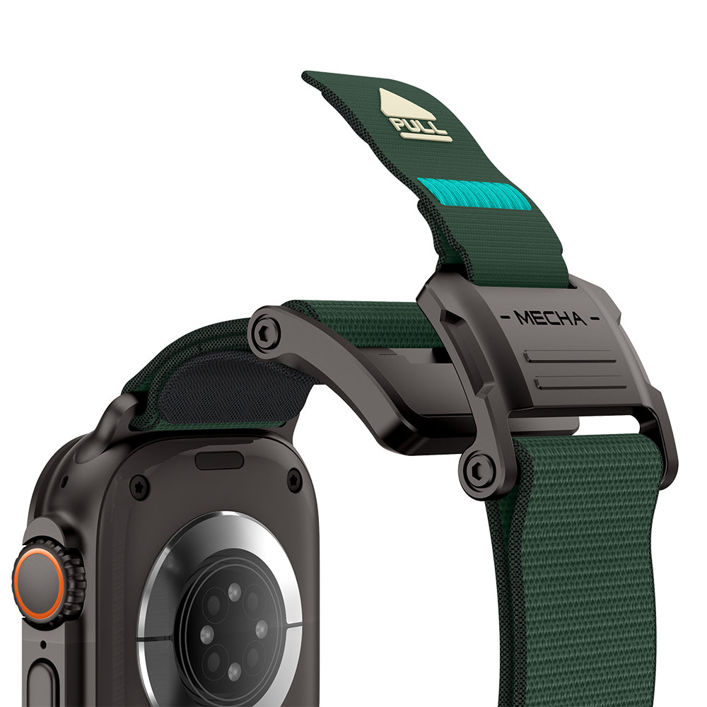 Apple Watch 42mm Mohseven iWatch Mecha Sport Hasır Kordon