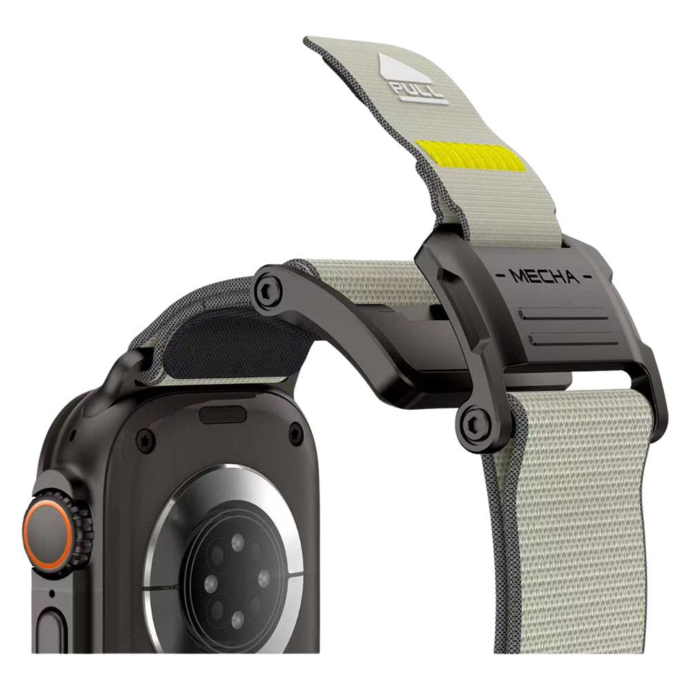 Apple Watch 42mm Mohseven iWatch Mecha Sport Hasır Kordon