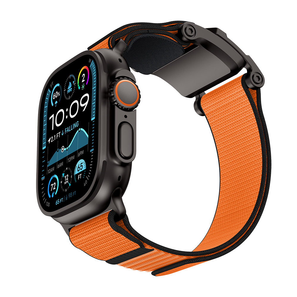 Apple Watch 42mm Mohseven iWatch Mecha Sport Hasır Kordon