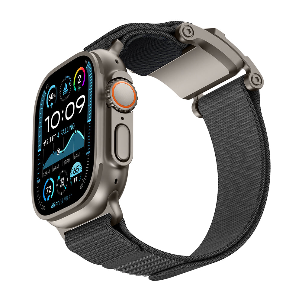 Apple Watch 42mm Mohseven iWatch Mecha Sport Hasır Kordon