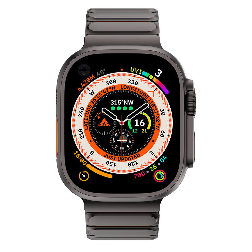 Apple Watch 42mm Mohseven iWatch Titancore No.2 Çelik Kordon