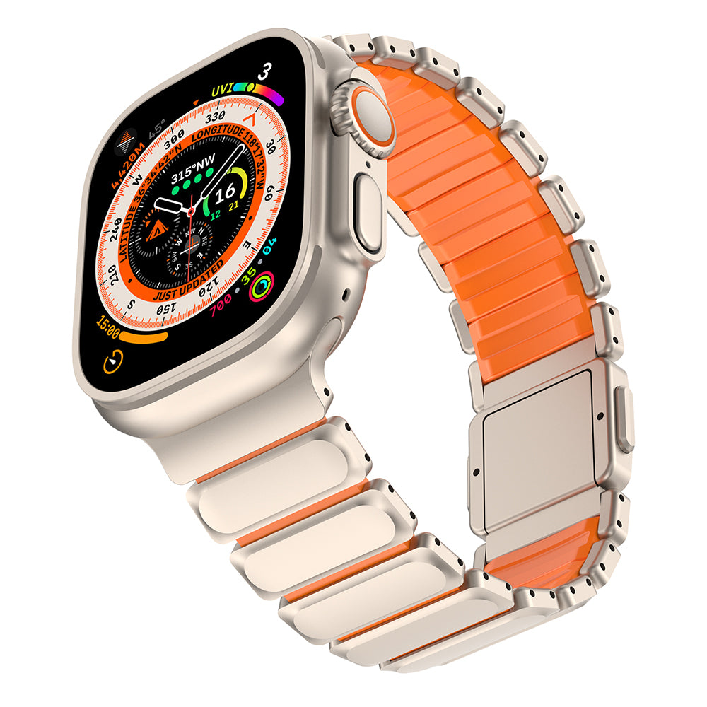 Apple Watch 42mm Mohseven iWatch Titancore No.2 Çelik Kordon