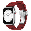 Apple Watch 42mm Spor Görünümlü Zore KRD-94 Silikon Kordon