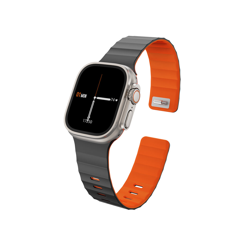 Apple Watch 42mm Wiwu Mag Secur Serisi Silikon Kordon