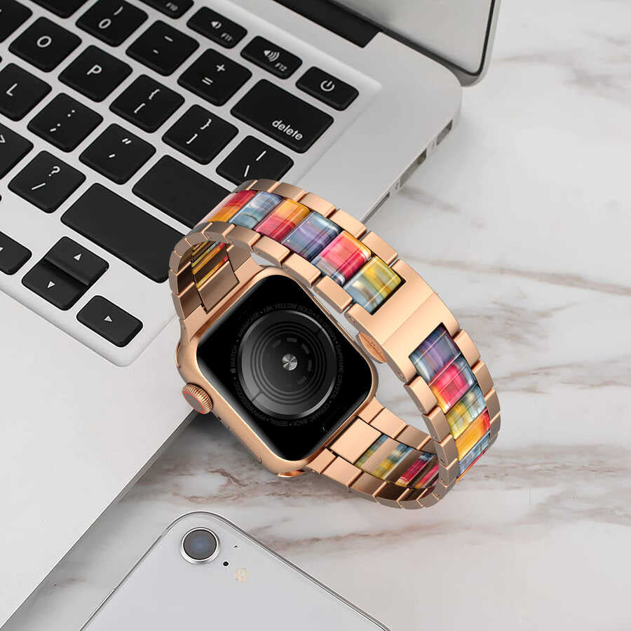 Apple Watch 42mm Wiwu Resin Steel Belt Metal Kordon