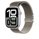 Apple Watch 42mm Zore KRD-100 Titanyum Hasır Kordon