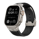 Apple Watch 42mm Zore KRD-113 Spor Görünümlü Silikon Kordon