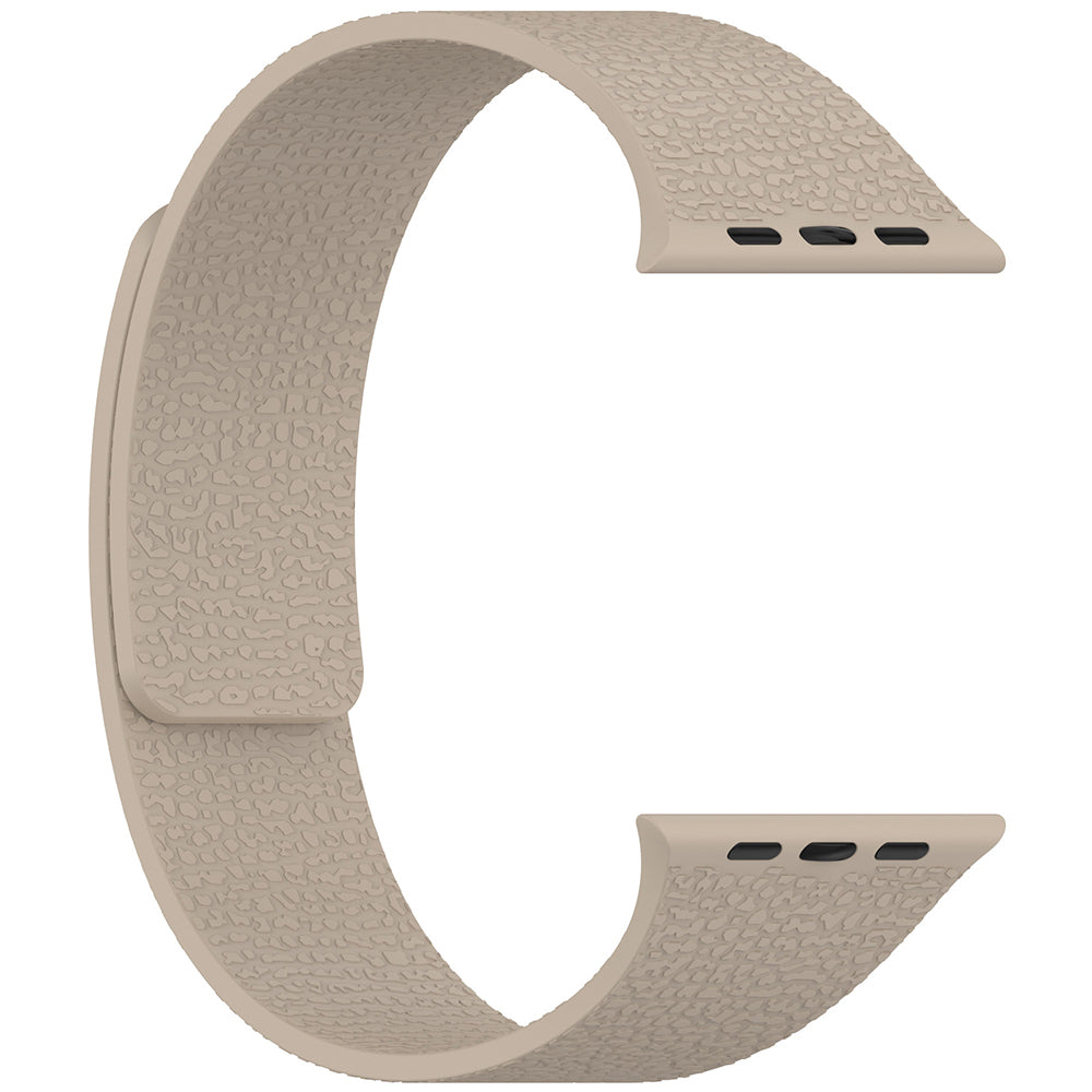 Apple Watch 42mm Zore KRD-136 Kabartma Desenli Silikon Kordon